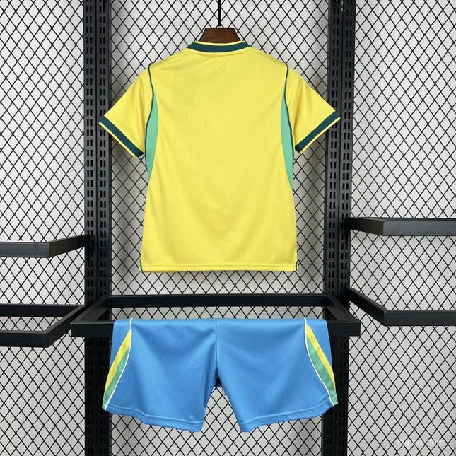 Brazil 2026 World Cup Home Kids Kit