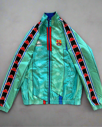 Barcelona Retro Reversible Windbreaker