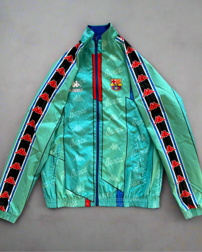 Barcelona Retro Reversible Windbreaker