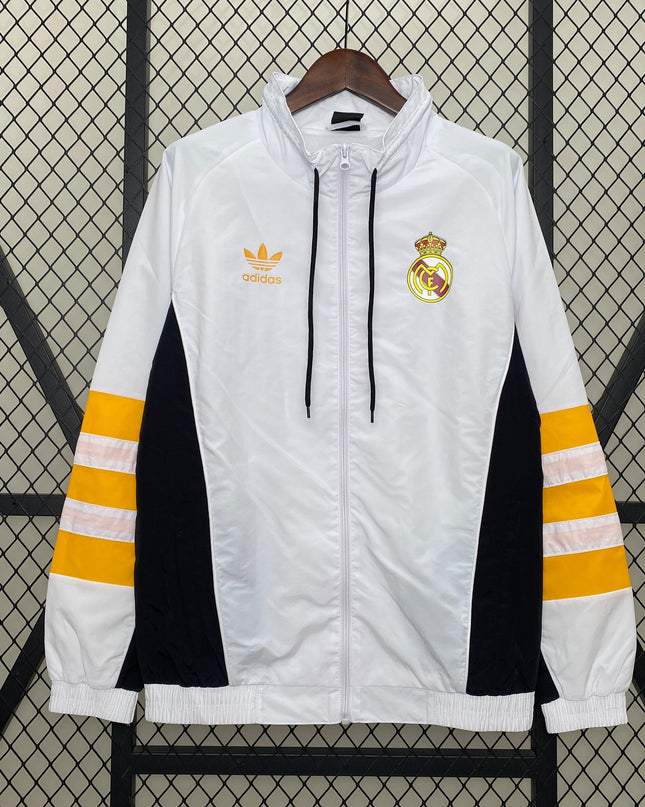 Real Madrid Windbreaker (White)
