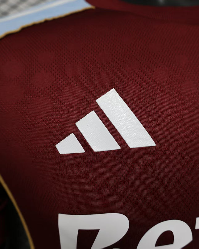 Aston Villa 25/26 Home Player Version Shirt