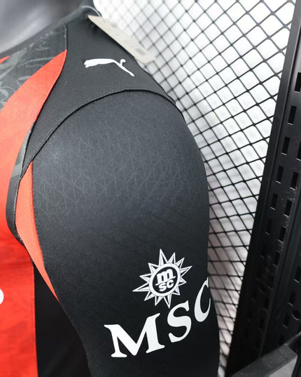 AC Milan 25/26 Home Long Player Version Shirt