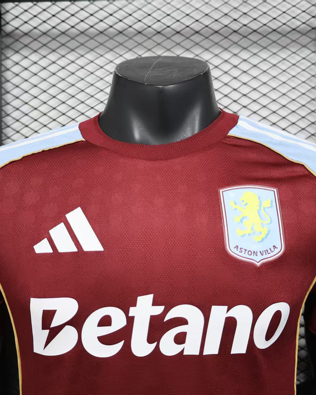 Aston Villa 25/26 Home Player Version Shirt