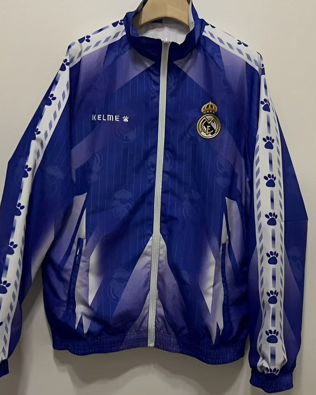 Real Madrid Retro Reversible Windbreaker