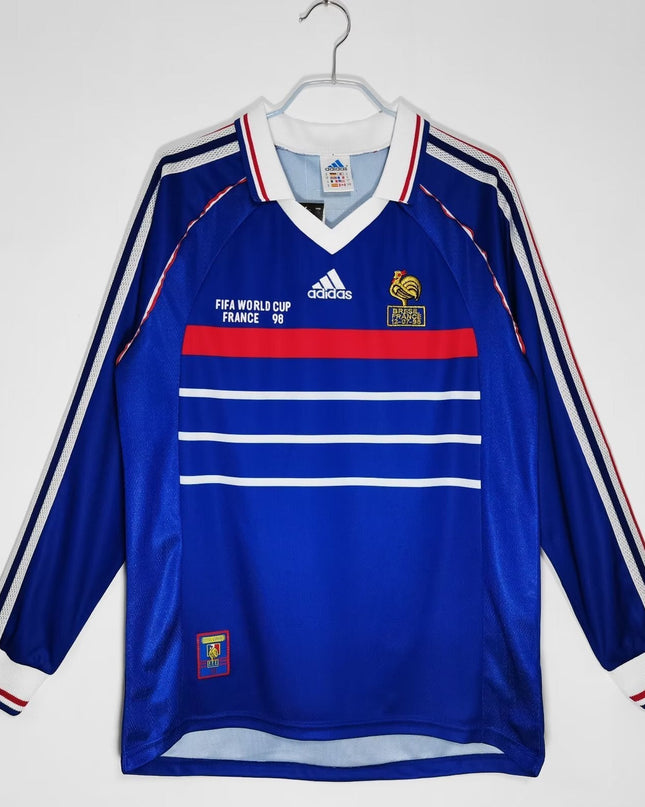 France 1998 Long Sleeve Home Shirt
