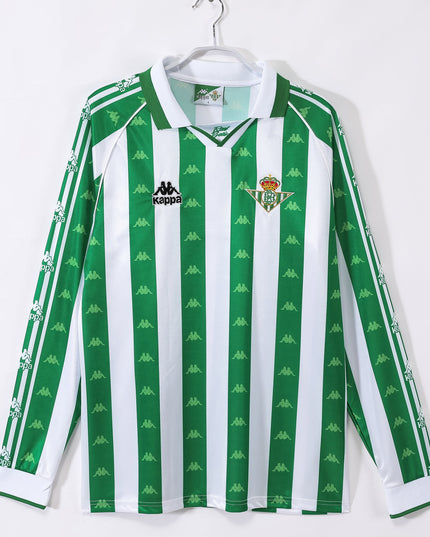 Real Betis 1995/96 Long Sleeve Home Shirt
