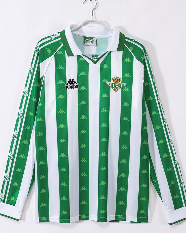 Real Betis 1995/96 Long Sleeve Home Shirt