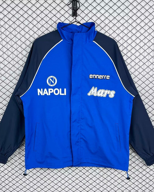 Napoli Retro Windbreaker (Dark Blue)