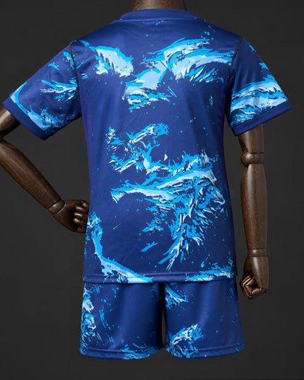 England 2026 World Cup Goalkeeper Blue Kids Kit