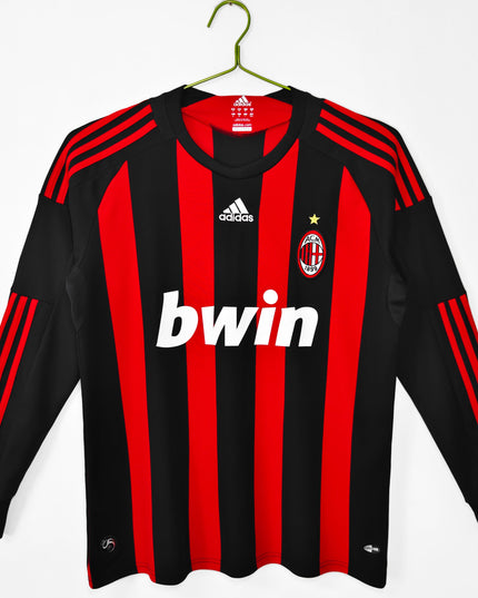 AC Milan 2008/09 Long Sleeve Home Shirt