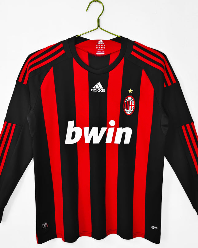 AC Milan 2008/09 Long Sleeve Home Shirt