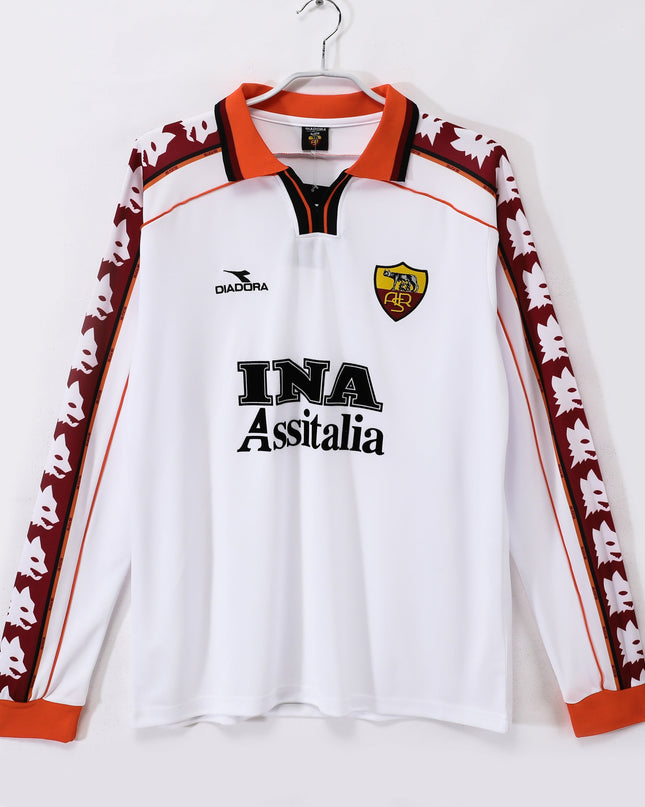 Roma 1998/99 Long Sleeve Away Shirt