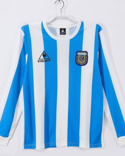Argentina 1986 Long Sleeve Home Shirt
