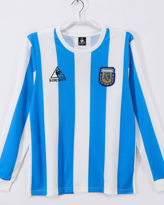 Argentina 1986 Long Sleeve Home Shirt