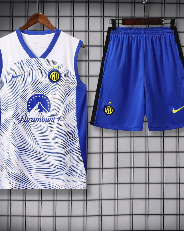 Inter Milan White Training Vest