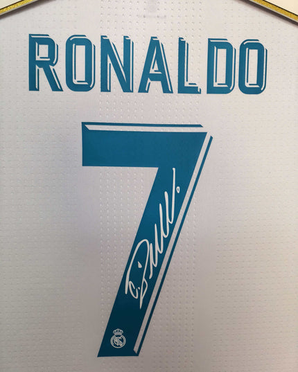 CR7 2017/18 Real Madrid Home Signed Shirt