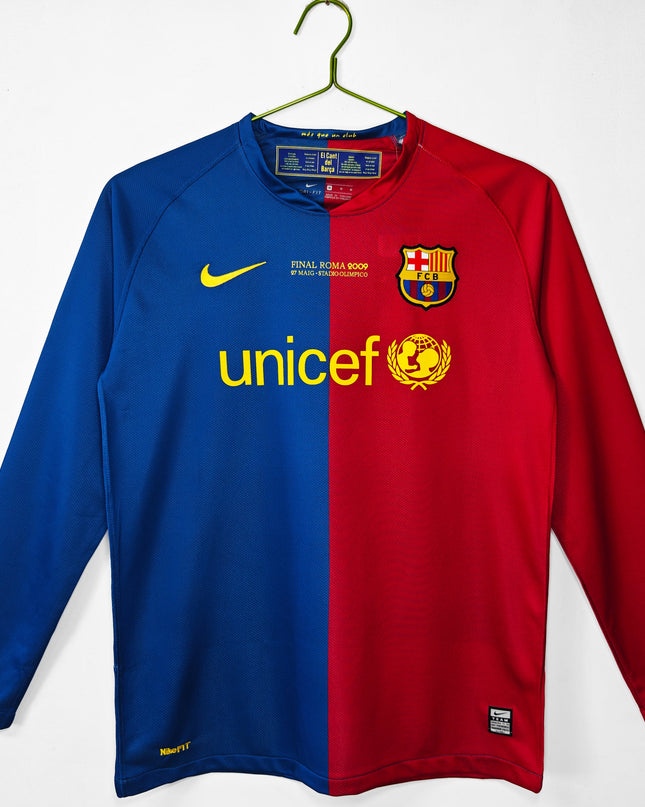 Barcelona 2008/09 Long Sleeve Home Shirt