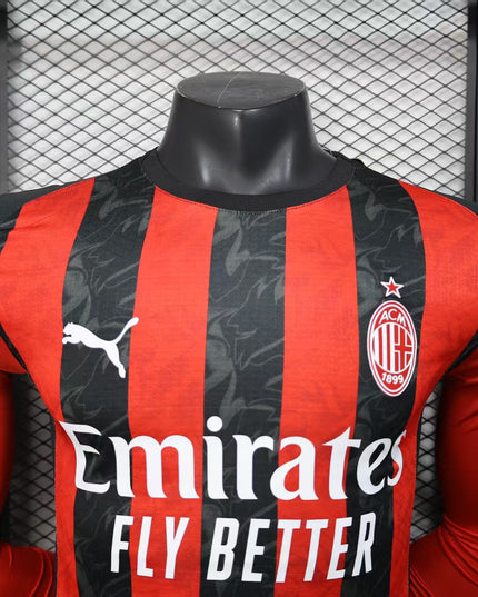 AC Milan 25/26 Home Long Player Version Shirt