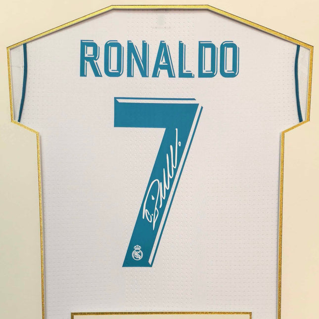 CR7 2017/18 Real Madrid Home Signed Shirt