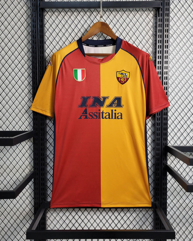 Roma 2001/02 Home Shirt (Champions League)