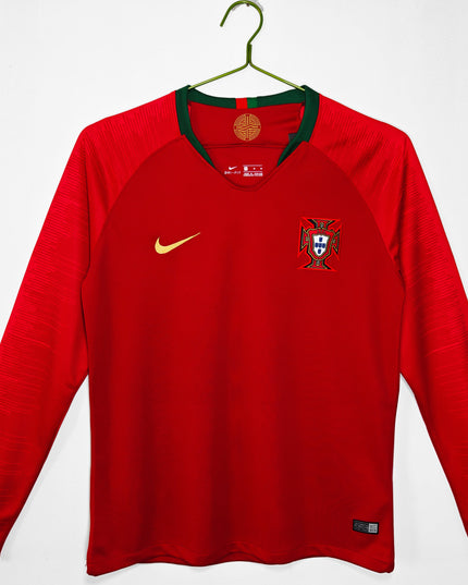Portugal 2018 Long Sleeve Home Shirt
