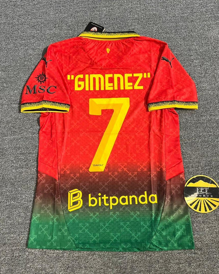 AC Milan x Offf Whitee Red Player Issue Kit