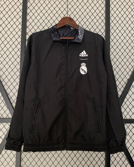Real Madrid Reversible Windbreaker (Black)