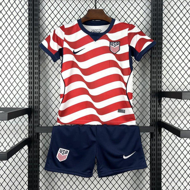 United States USA 2026 World Cup Home Kids Kit