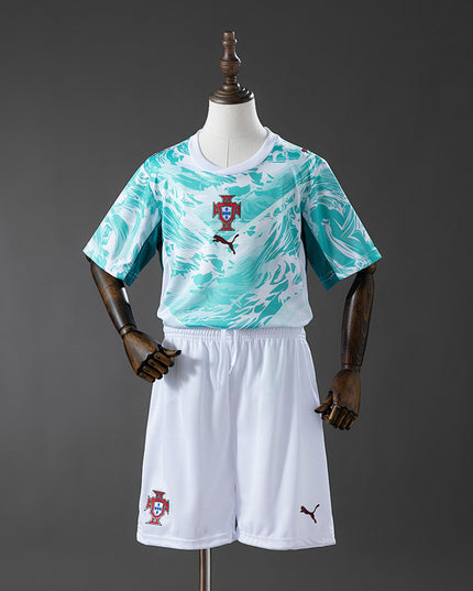 Portugal 2026 World Cup Away Kids Kit