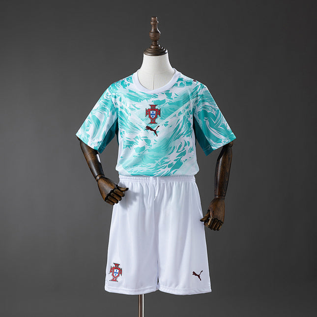 Portugal 2026 World Cup Away Kids Kit