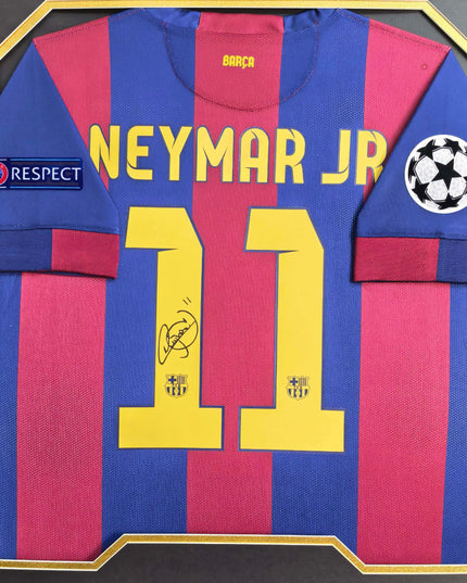 NJR 2014/15 Barcelona Home Signed Shirt
