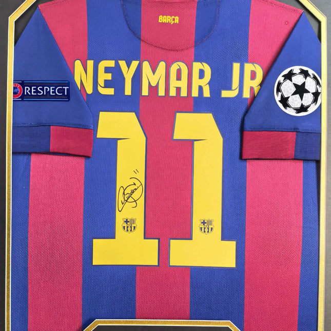 NJR 2014/15 Barcelona Home Signed Shirt