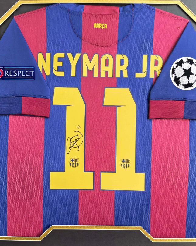 NJR 2014/15 Barcelona Home Signed Shirt
