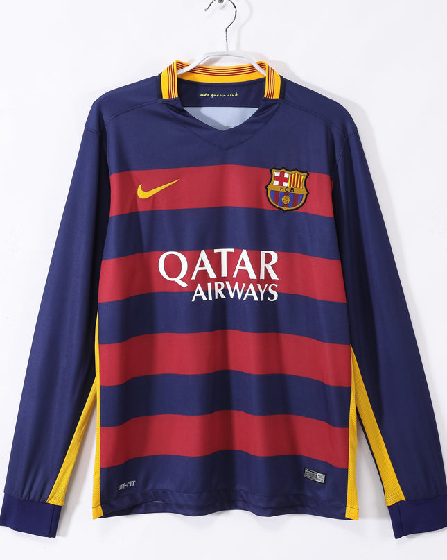 Barcelona 2015/16 Long Sleeve Home Shirt