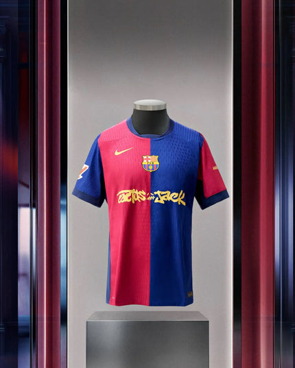 Camiseta especial 24/25 del Barça × Travis Scott "Cactus Jack"