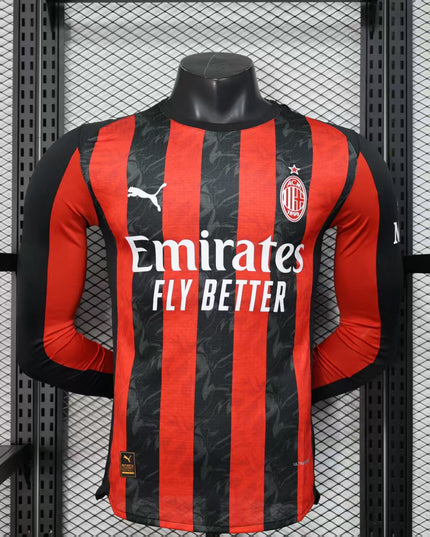 AC Milan 25/26 Home Long Player Version Shirt