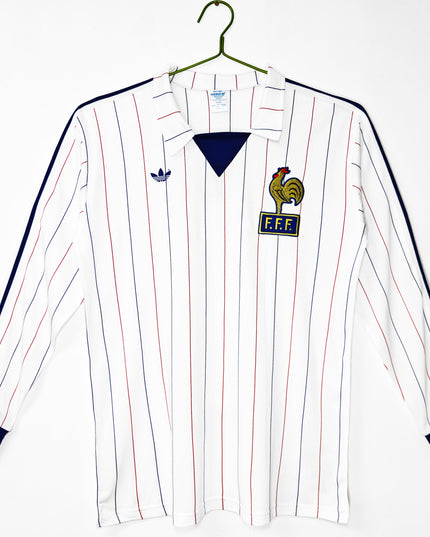 France 1980 Long Sleeve Away Shirt