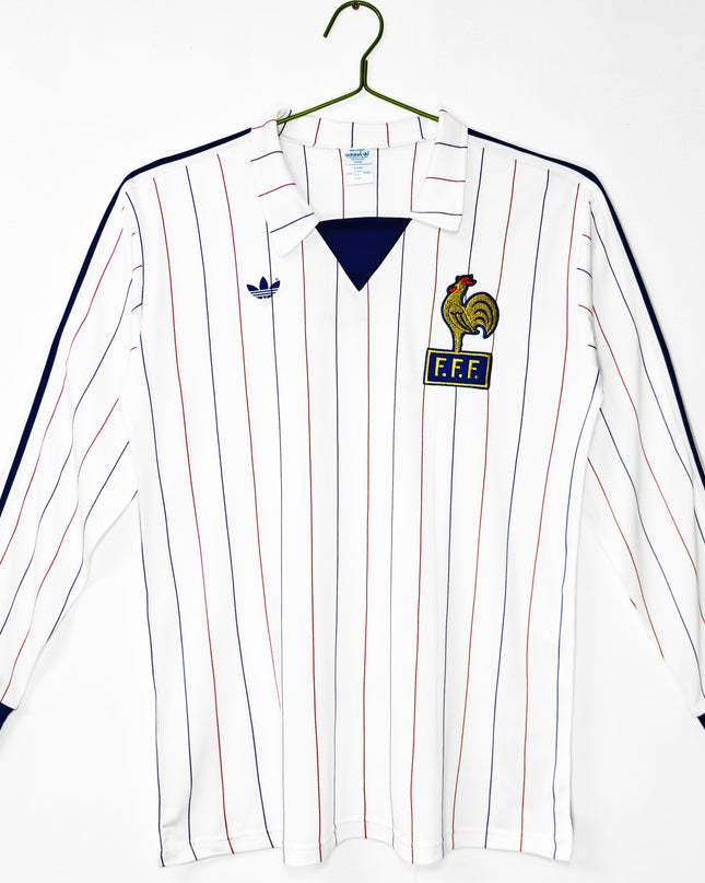 France 1980 Long Sleeve Away Shirt