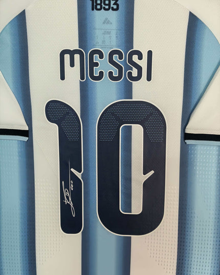 LM10 Argentina 2026 World Cup Home Signed Shirt