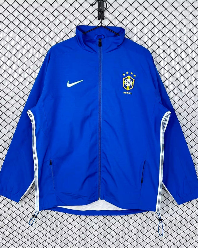 Brazil Retro Windbreaker (Blue)