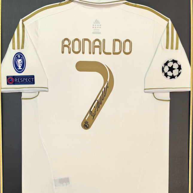 CR7 2011/12 Real Madrid Home Signed Shirt