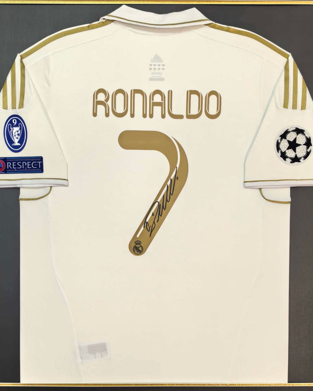 CR7 2011/12 Real Madrid Home Signed Shirt