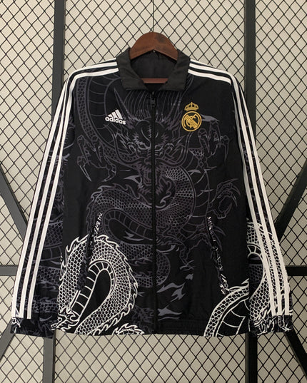 Real Madrid Reversible Windbreaker (Black)