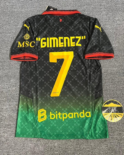 AC Milan x Offf Whitee Black Player Issue Kit