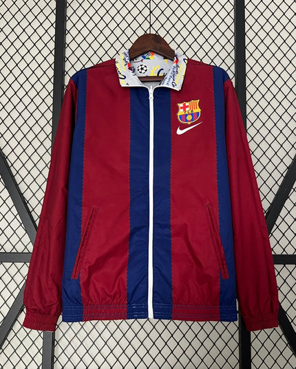 Barcelona Reversible Windbreaker (Grey)