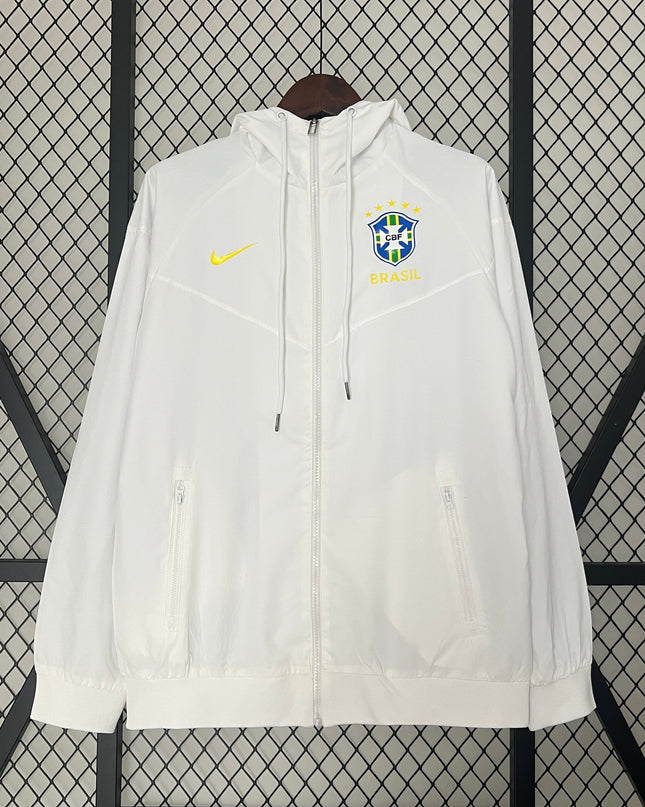 Brazil Windbreaker (White)
