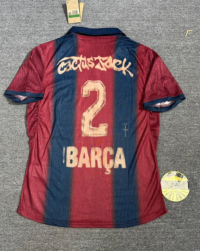 Barça Retro x Travis Scott Player Issue Kit