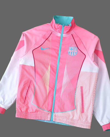 Barcelona Reversible Windbreaker (Pink)