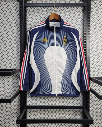 France Retro Windbreaker