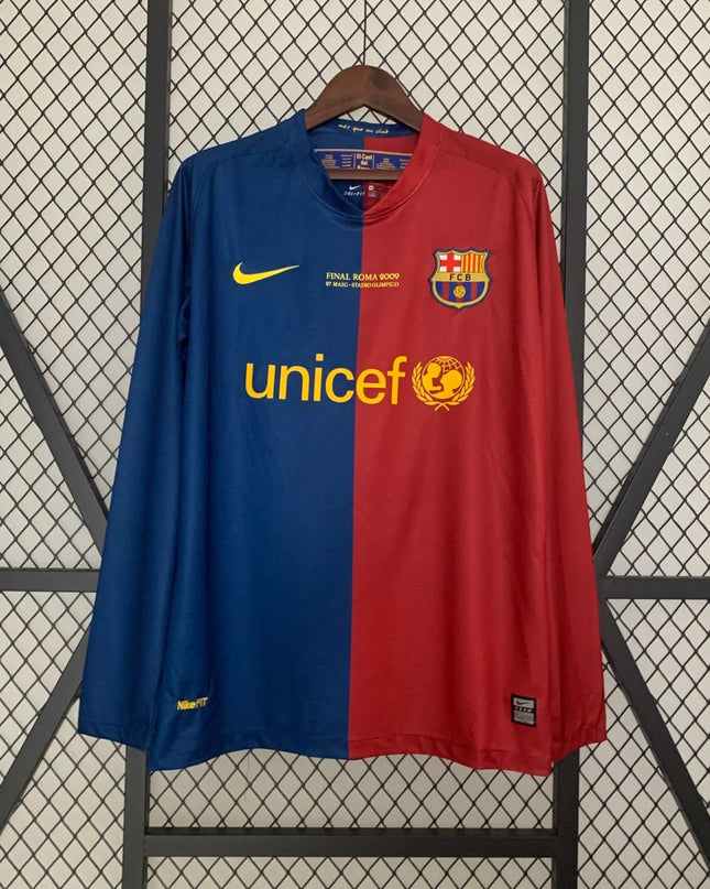 Barcelona 2008/09 Long Sleeve Home Shirt
